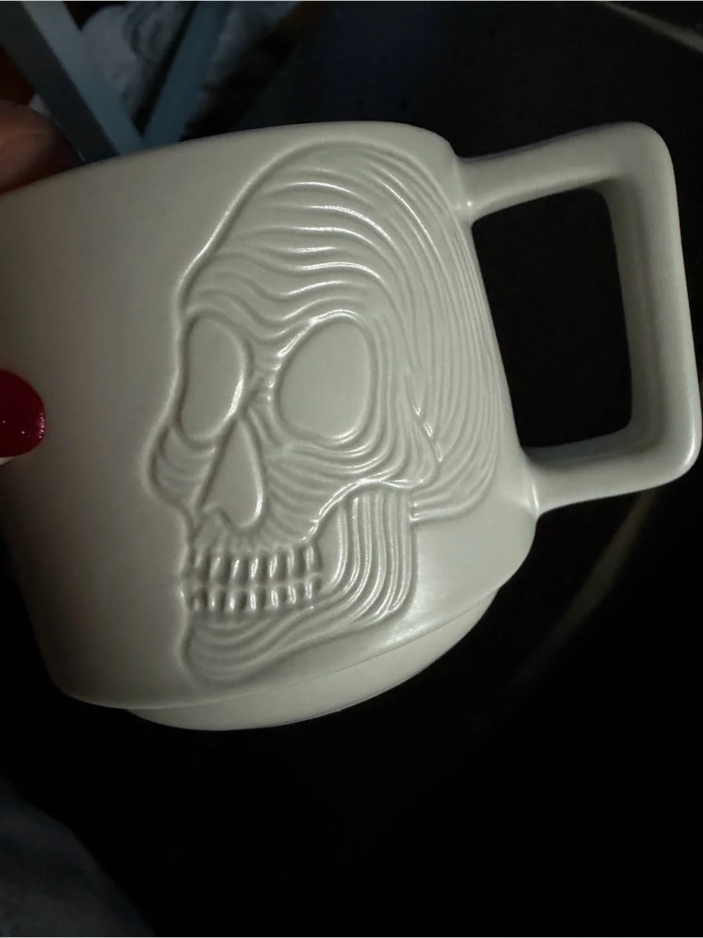 Starbucks White Ceramic Mug with Black Logo